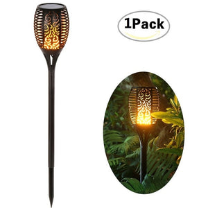 Solar Flame Flickering Lamp Torch