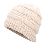 Ponytail Beanie Hat Knitted Stylish Hats For Ladies Fashion