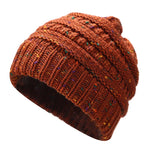 Ponytail Beanie Hat Knitted Stylish Hats For Ladies Fashion