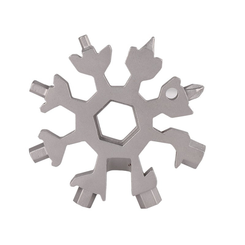 Ultra Compact 18-in-1 Pocket Multi-Tool Snowflake